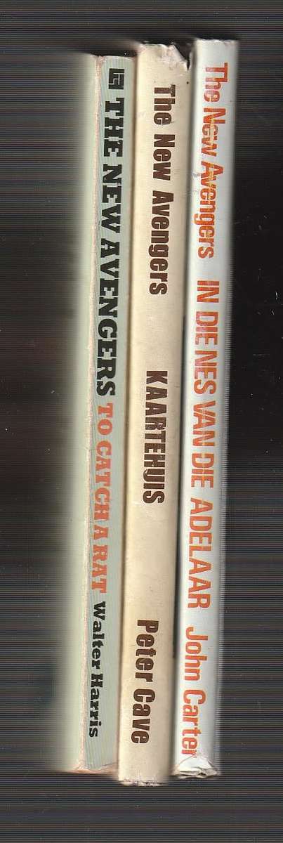 Lot van 3 New Avengers (e7) - Kaartehuis / Nes van die Adelaar / To catch a rat