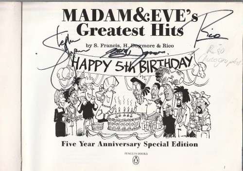 Madam & Eve`s Greatest Hits - (k4) AUTOGRAPHED Comic
