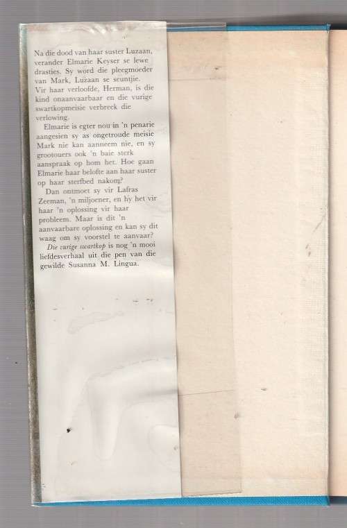 Die Vurige Swartkop - Susanna M Lingua - (c3) - Roman