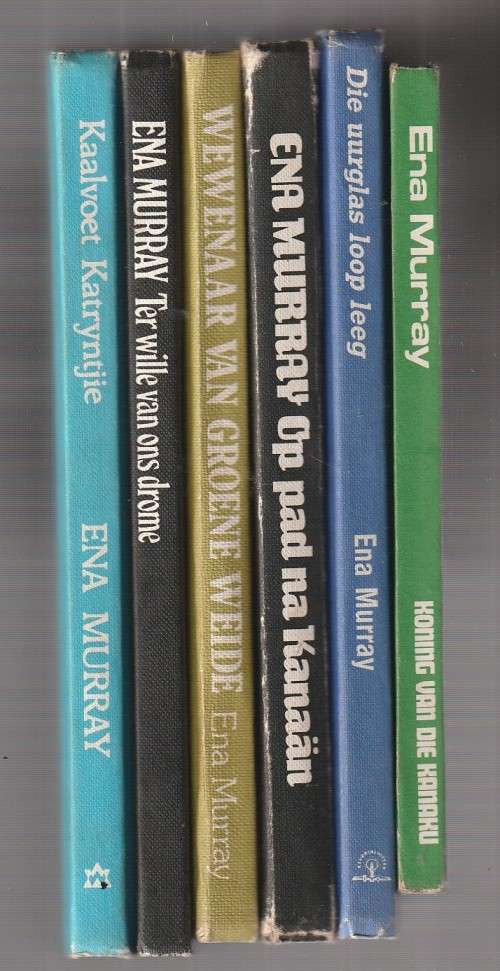 Lot van 6 Ena Murray Boeke - Romans en Avontuur - Kyk na Produkbeskrywing (e7)