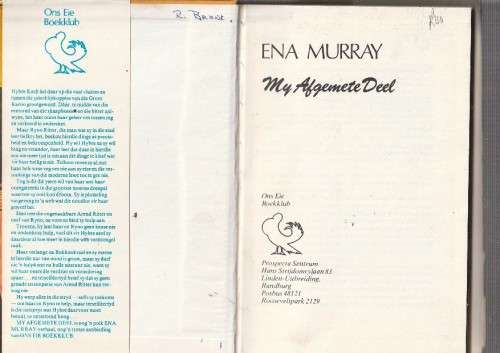 My Afgemete deel - Ena Murray (c3) Roman