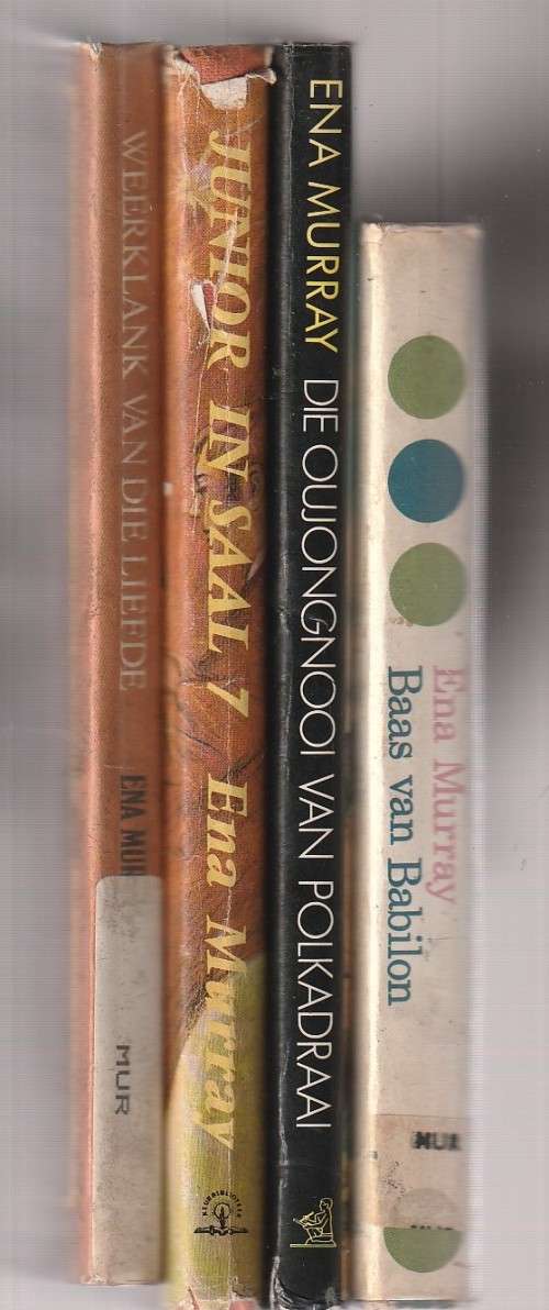 Lot van 4 - Ena Murray  - Sien Produk beskrywing vir titels (c7)