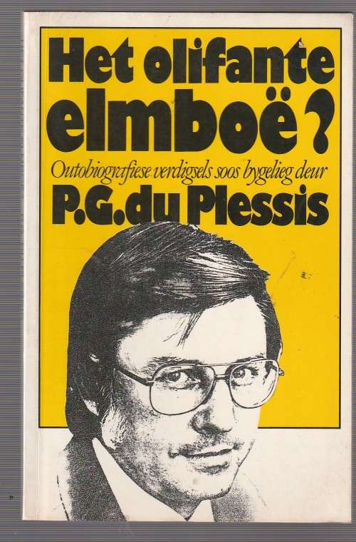 Het olifante elemboe? PG du Plessis - Humoristiese vertellings