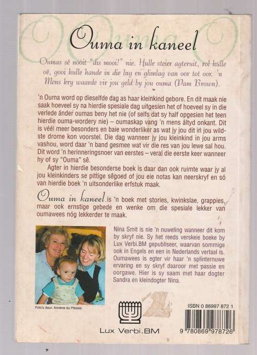 Ouma in kaneel - Nina Smit (c5) - maak ouma wees nog lekkerder