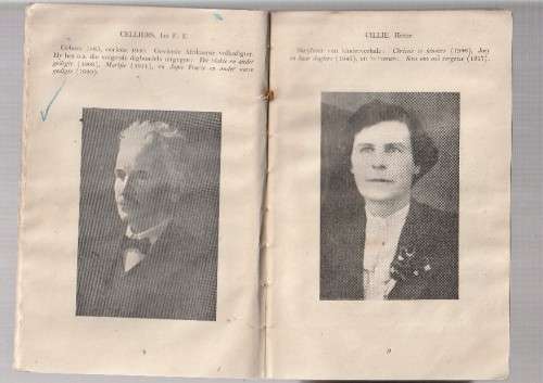 Skrywersalbum vir skole - PJ Nienaber - (b9) - (1960`) skrywers fotos en kort geskiedenis oor elk