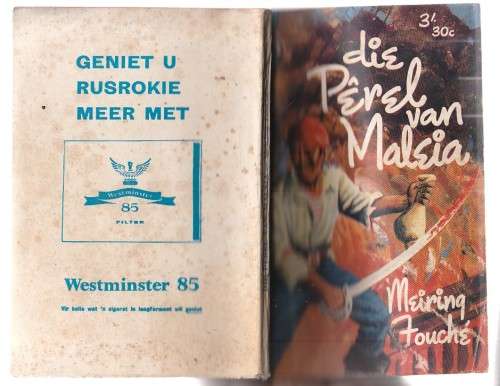 Die Perel van Maleia - Meiring Fouche (o1) - Pronk boek - Maagd van die See reeks