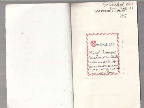 Oop deure vir Peggy - Dorothy Martin / Annalou Marais - (b1) - Peggy reeks vir meisies