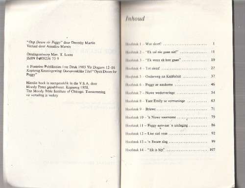 Oop deure vir Peggy - Dorothy Martin / Annalou Marais - (b1) - Peggy reeks vir meisies