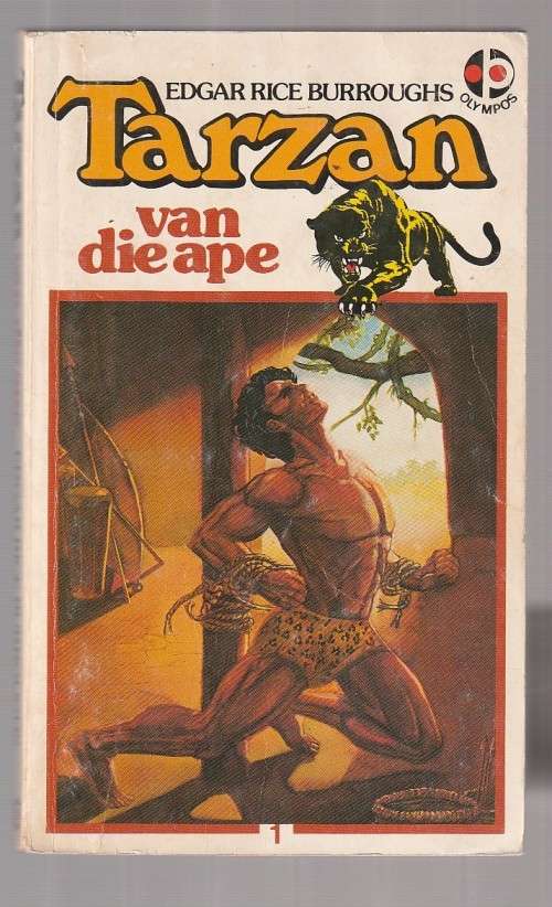 Tarzan van die Ape - Edgar Rice Burroughs - Nr 1 Sagteband Tarzan reeks (o4)