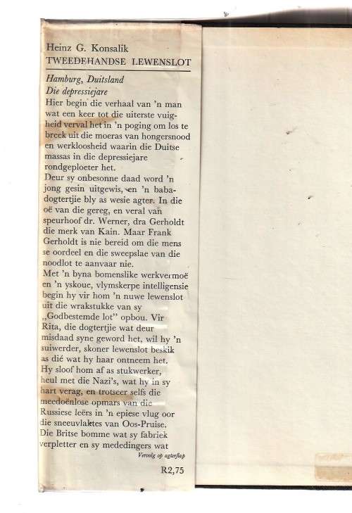 Tweedehandse Lewenslot - Konsalik (E6)