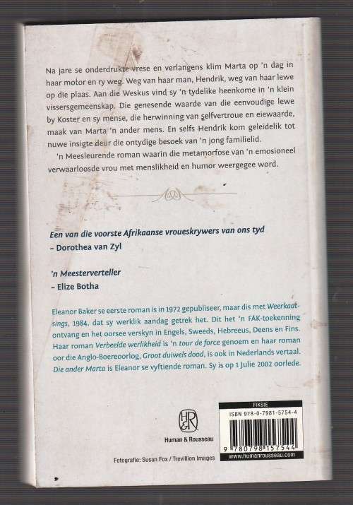 Die ander Marta - Eleanor Baker (b2) - Roman