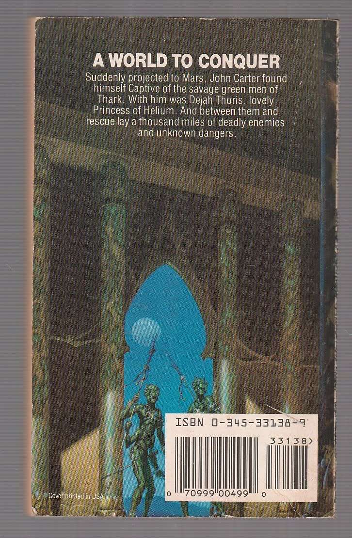 A Princess of Mars - Edgar Rice Burroughs (j1) John Carter no 1