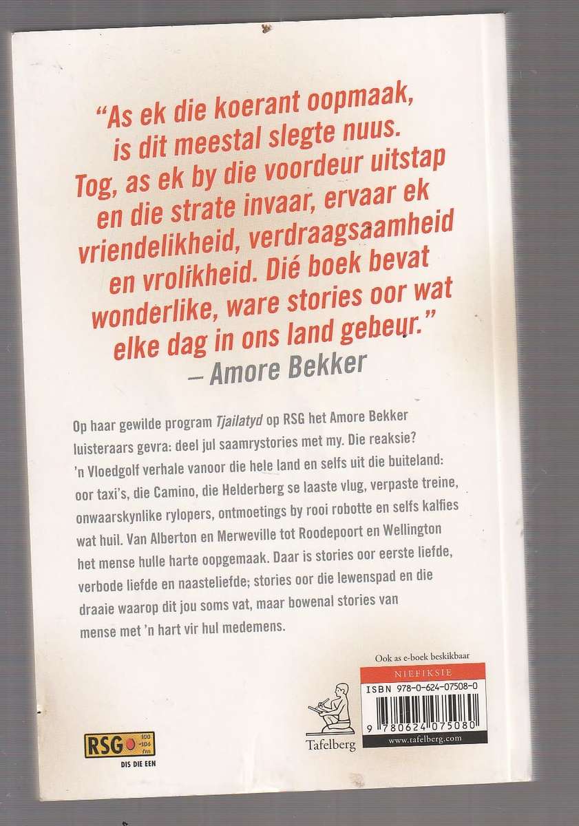 Hartstories - Amore Bekker (b2) Beste saamry stories uit Tjailatyd