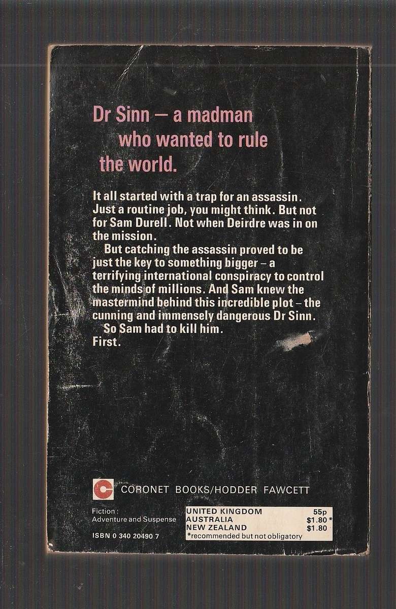 Assignment Quayle Question - Edward S Aarons (j1) - Assignment - Sam Durell - Series