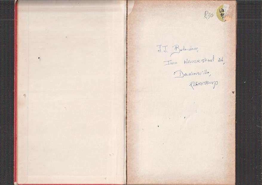 Jagter teen die Suiderkruis - Robert Euson - (f4) Klub Olaf Bouwer - Avontuur verhaal