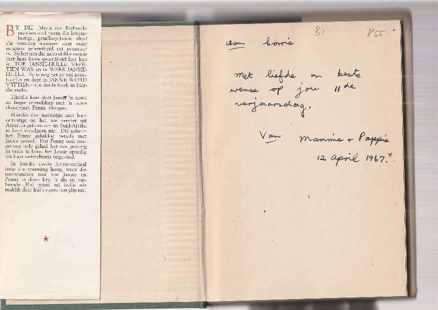 Jansie word vyftien - Eunice Bosman (b1) 1960 - Jansie nr 2