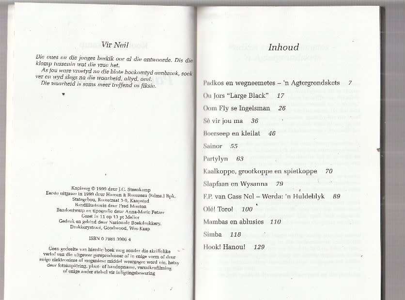 Padkos uit Toeka - Koot Steenkamp (k5) Humoristiese vertellings uit skrywer se kleintyd