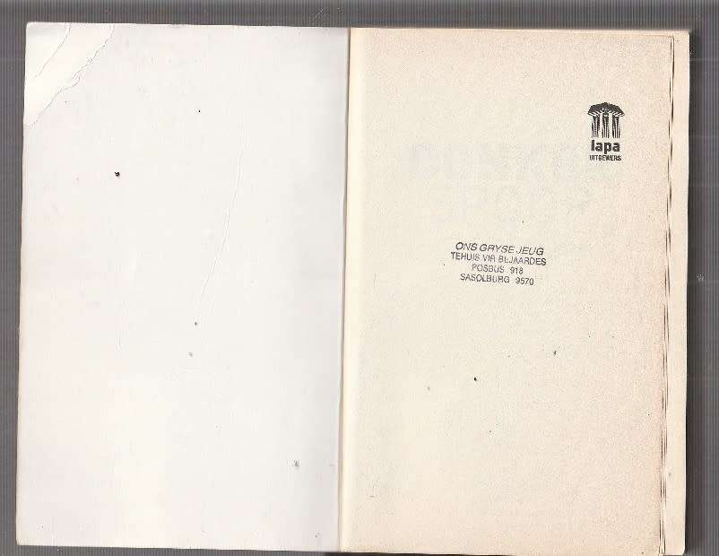 Donker Spoor - Martin Steyn (b10) - Jan Magson reeks misdaad riller