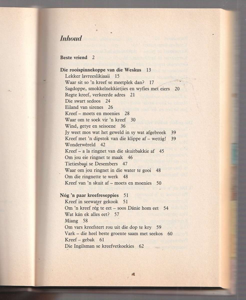 Dasseneiland n Dagboek - Pieter Pieterse (c) - Vertelling Humor resepte