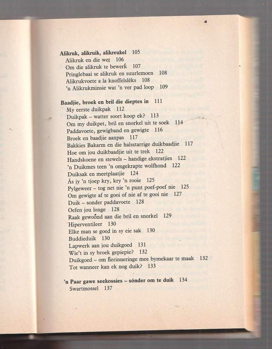 Dasseneiland n Dagboek - Pieter Pieterse (c) - Vertelling Humor resepte