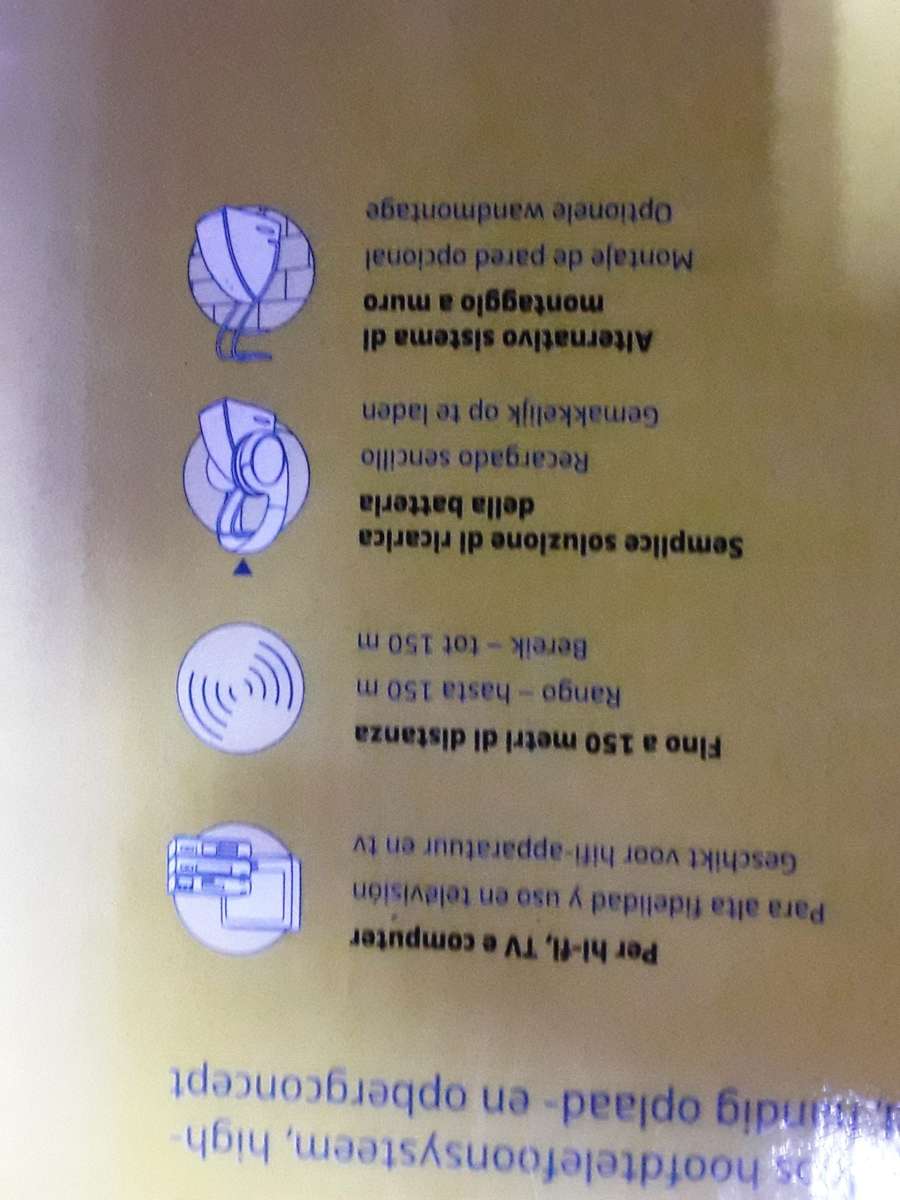 Sennheiser Headphone and speaker set (H) Model RS120