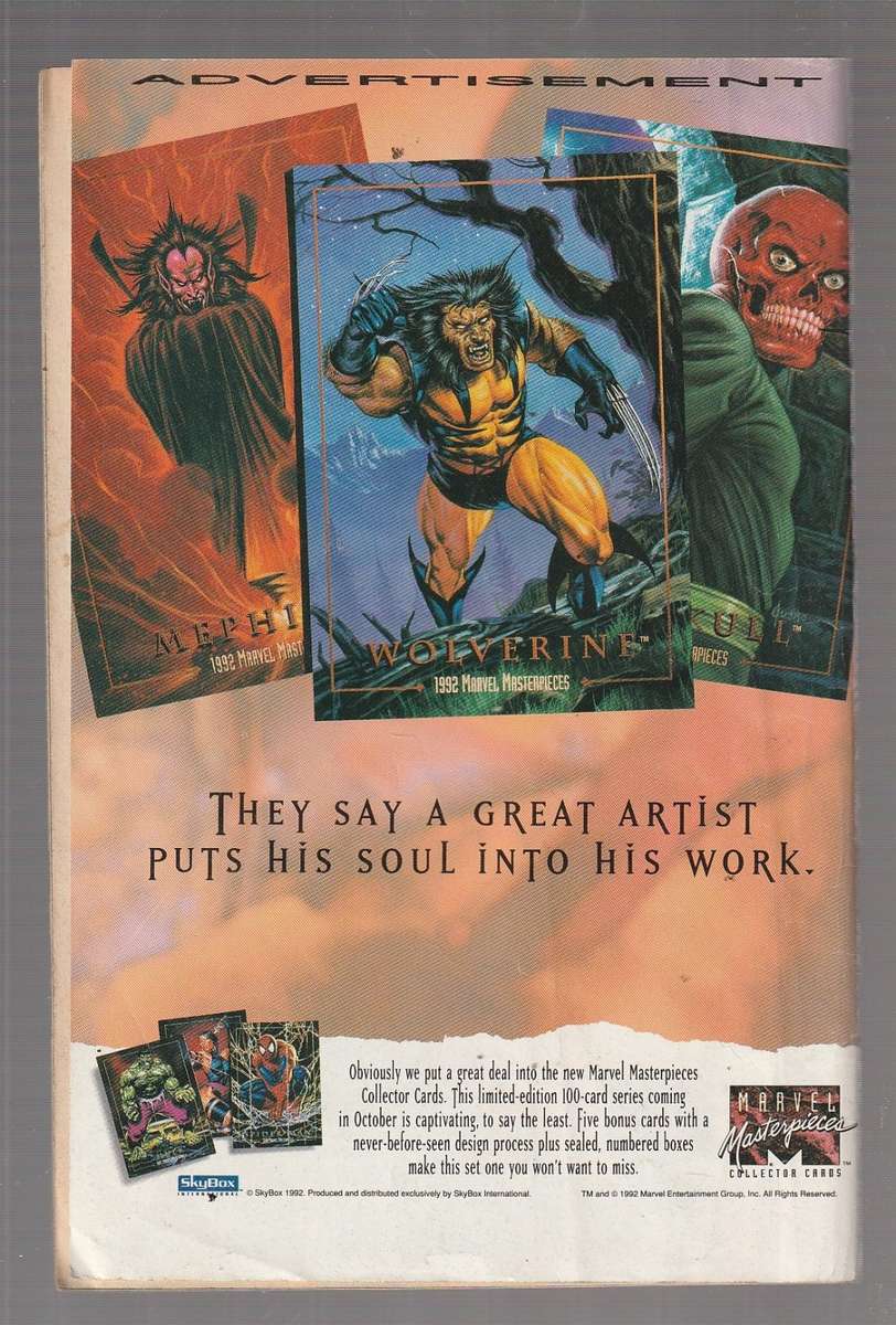 The face of MOON KNIGHT no 44  Comic 1992 (tab)