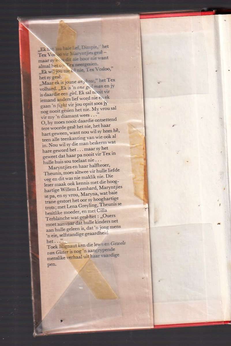 Gewels van Gister - Toek Blignaut (k) Roman