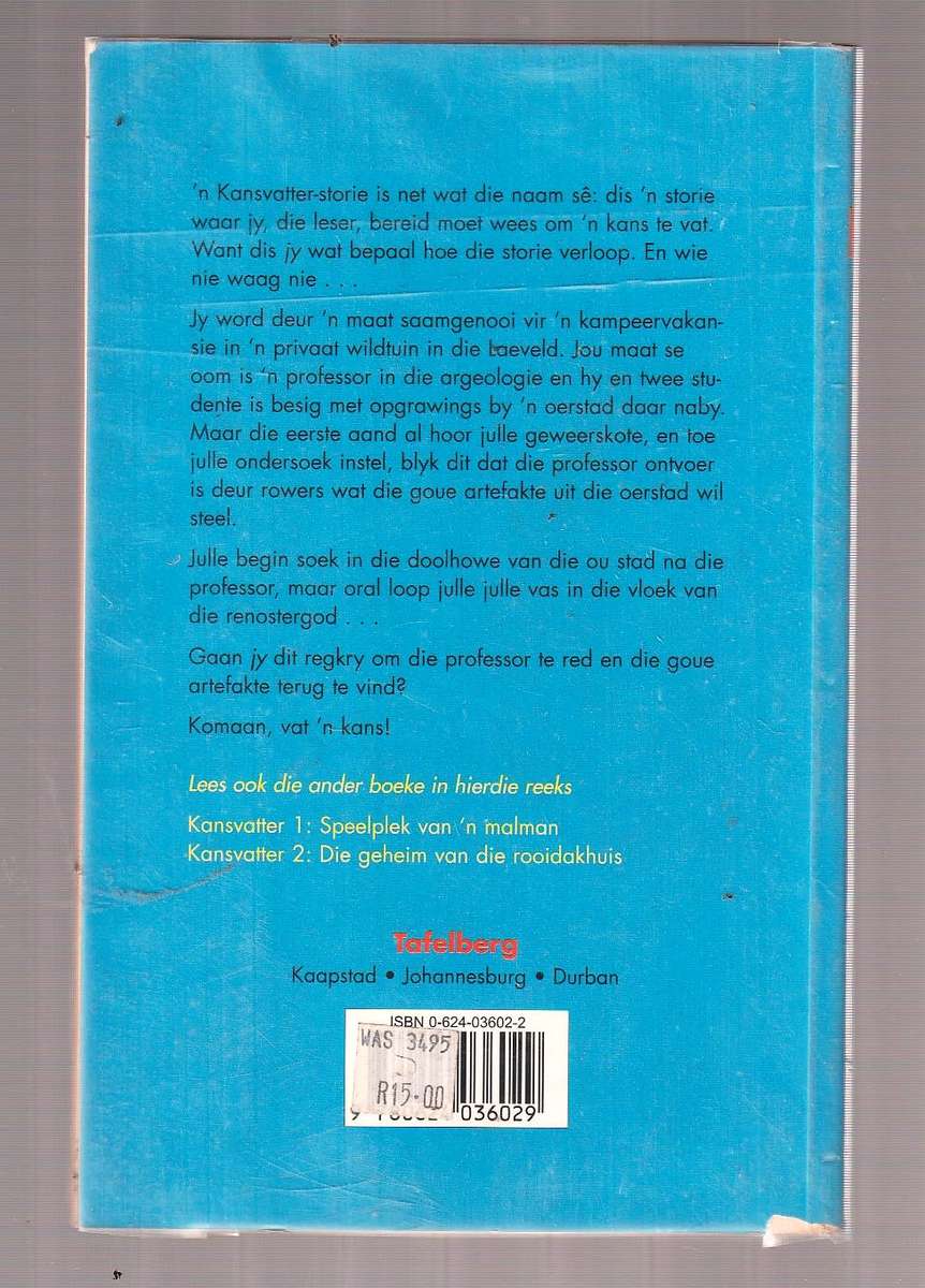 Koninkryk van die Renostergod - PJ du Plessies (b) Kansvatter reeks nr 3