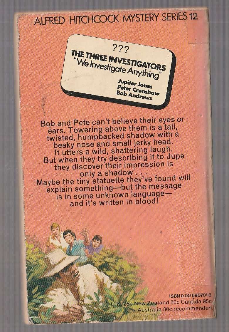 Mystery of the laughing shadow - Alfred Hitchcock - The Three investigators (a)