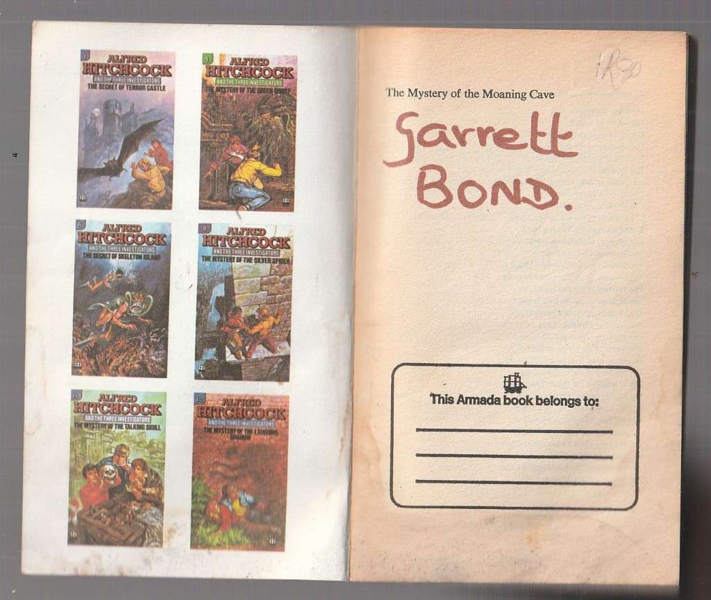 The Mystery of the Moaning Cave - Alfred Hitchcock (a) The Three Investigators no 10