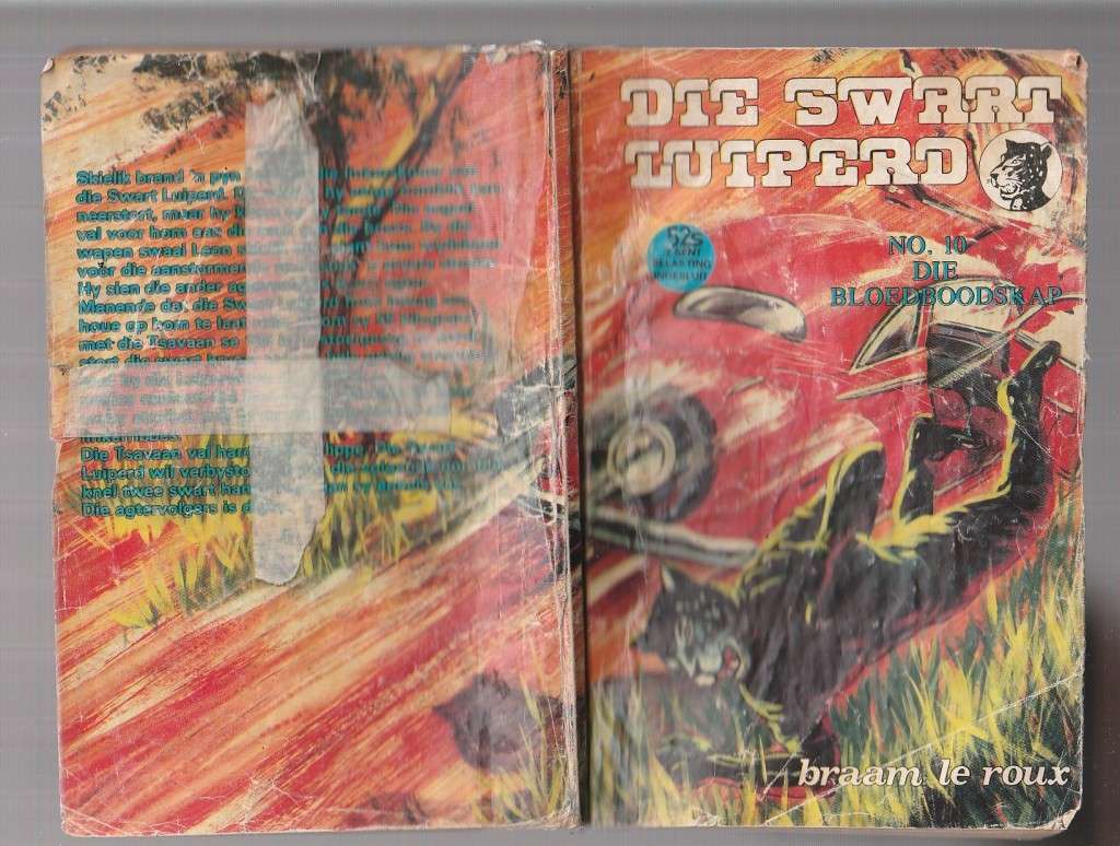 Die Bloedboodskap - Braam Le Roux (k) - Swart Luiperd nr 10