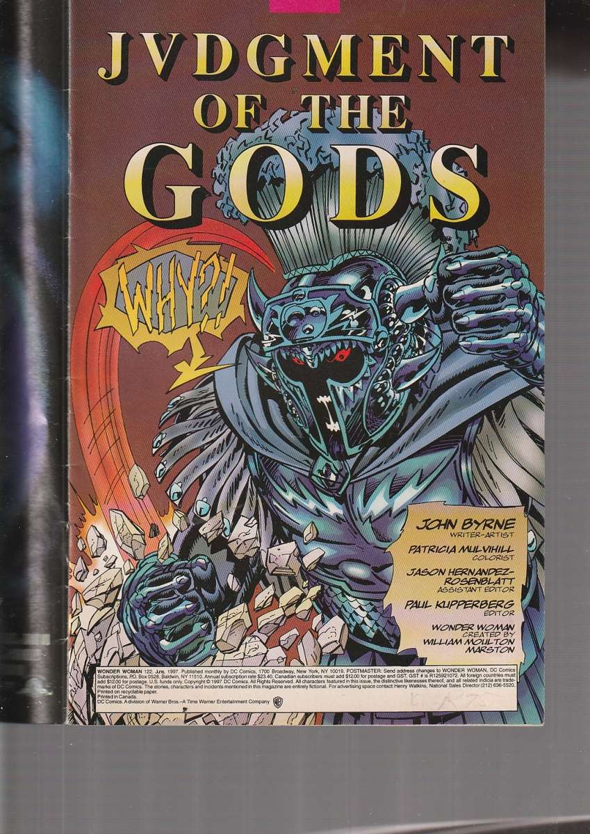 Wonder Woman 122 - 1997