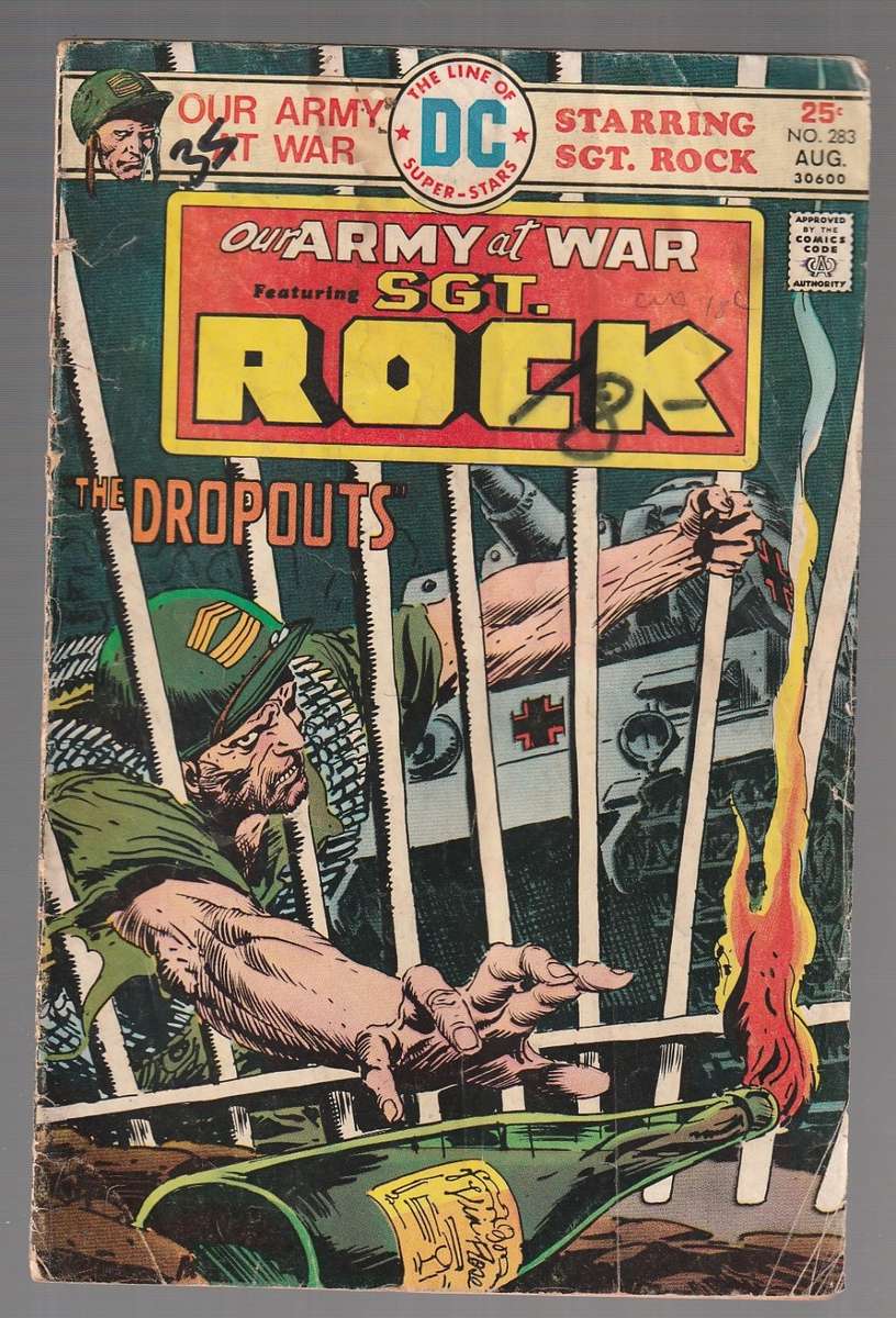 SGT Rock n0 283 Vintage 1975 Comic
