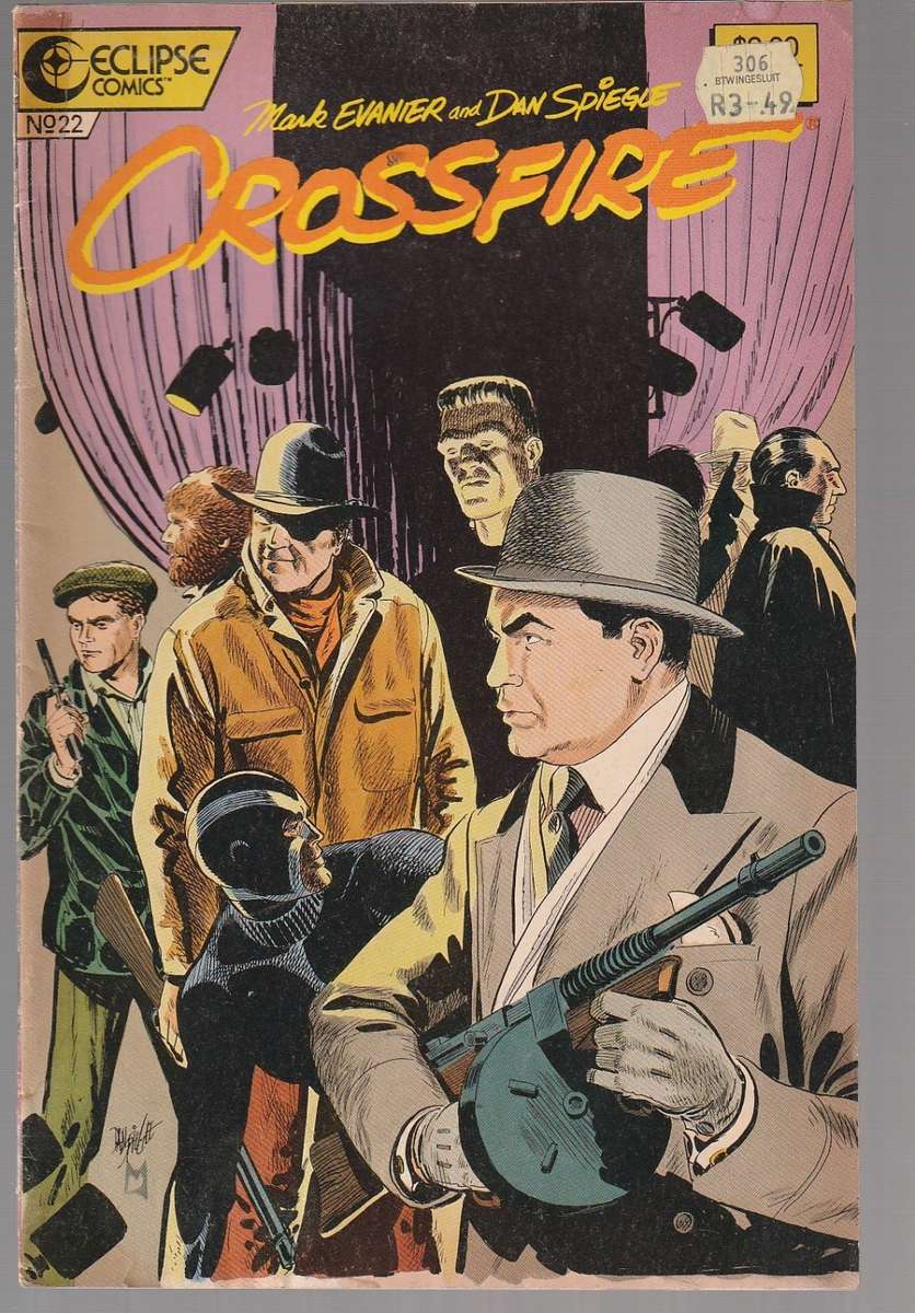Crossfire no 22 1987 Comic