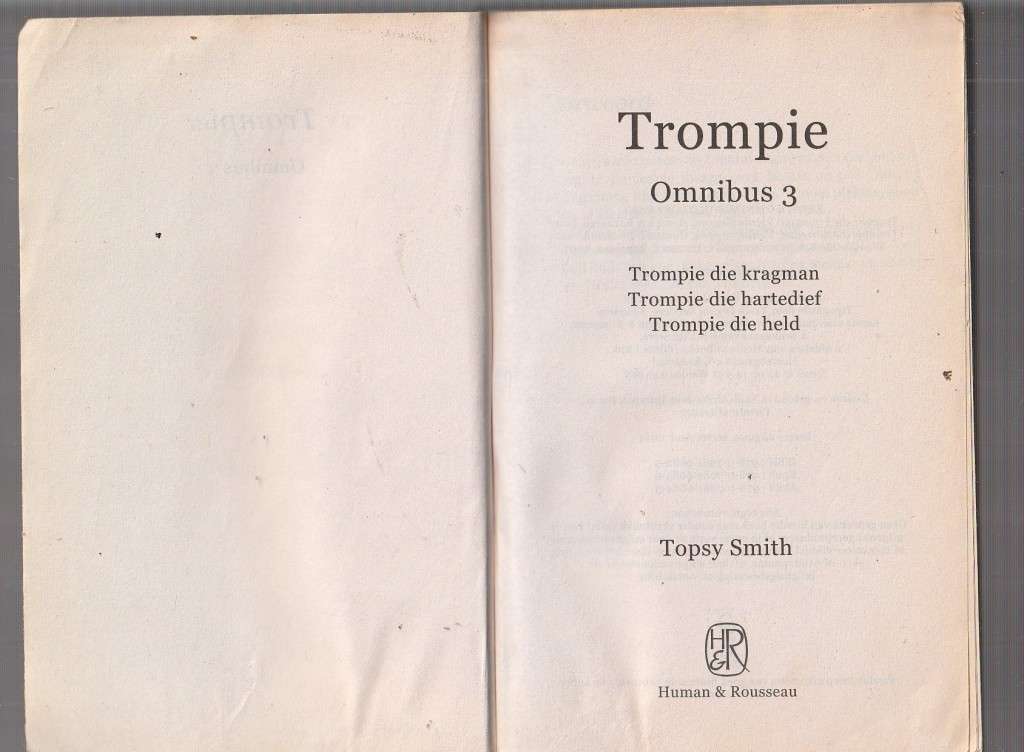 Trompie Omnibus 3 - Topsy Smith (b) - Kragman - Hartedief - Held