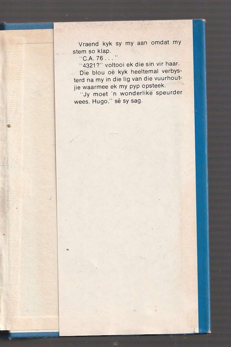 Die Plaasvervangers - ID Lamprecht (f) Klub707 Hugo Storm reeks