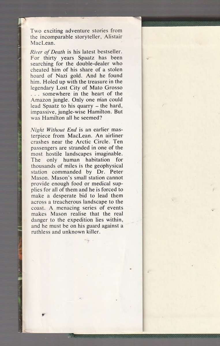 Alistair MaClean Omnibus (b) River of Death & Night without end