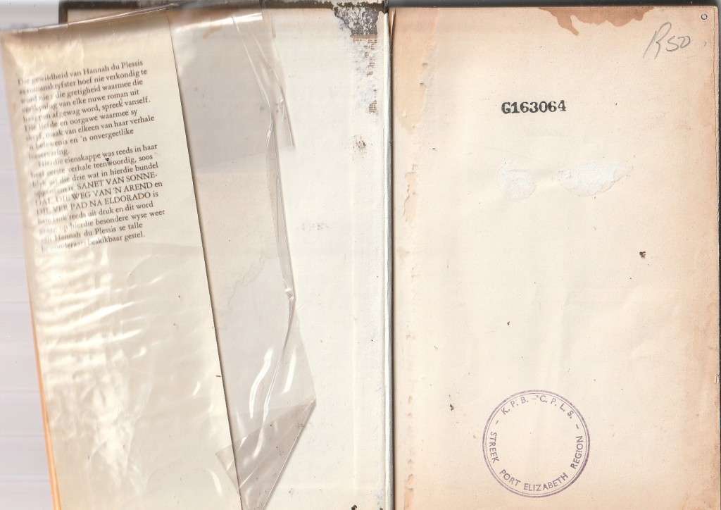 Hannah du Plessis Omnibus (b) Sanet van Sonnedal / Weg van Arend / Ver pad na Eldorado