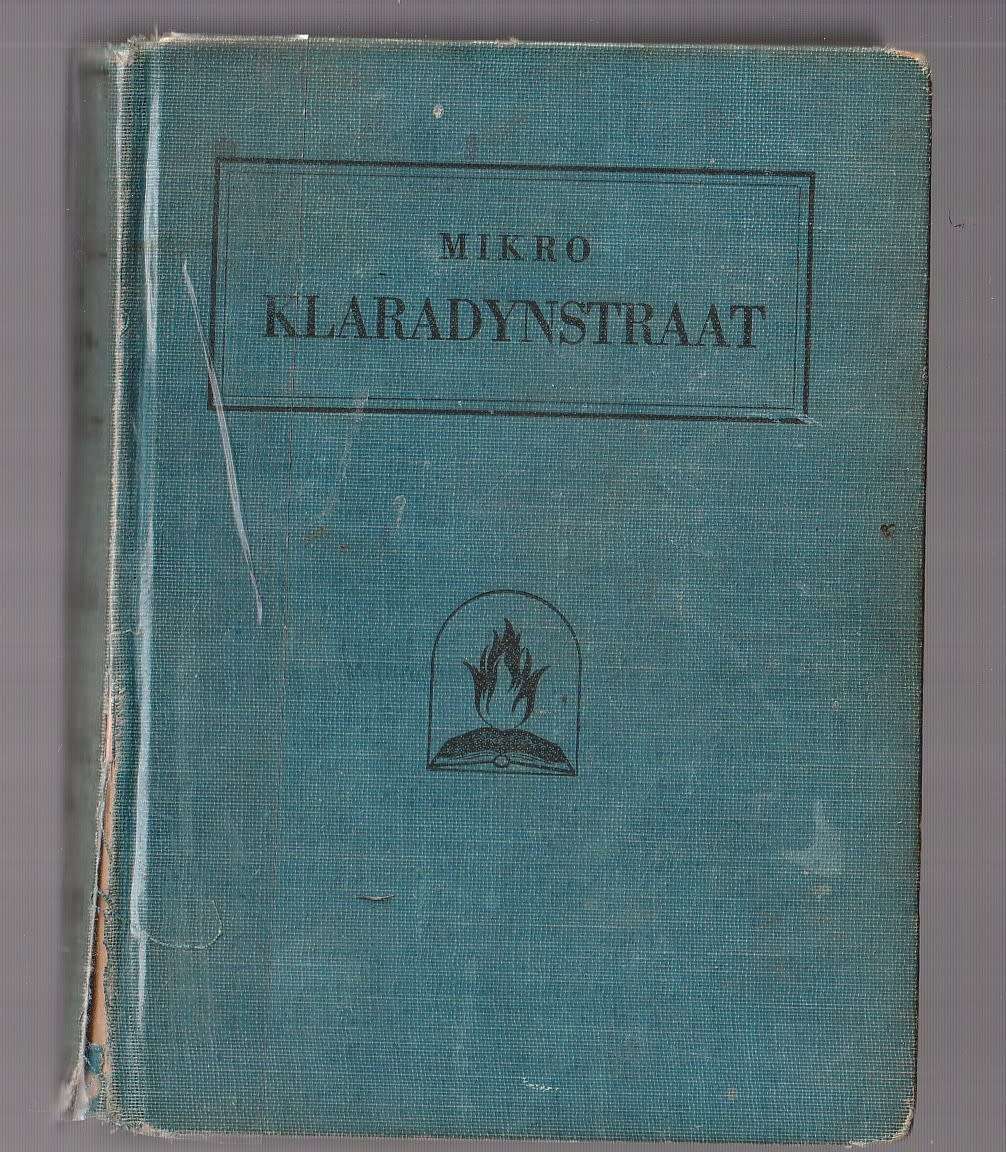 Klaradyn Straat - Mikro - 1947 (b) geteken deur skrywer H Kuhn