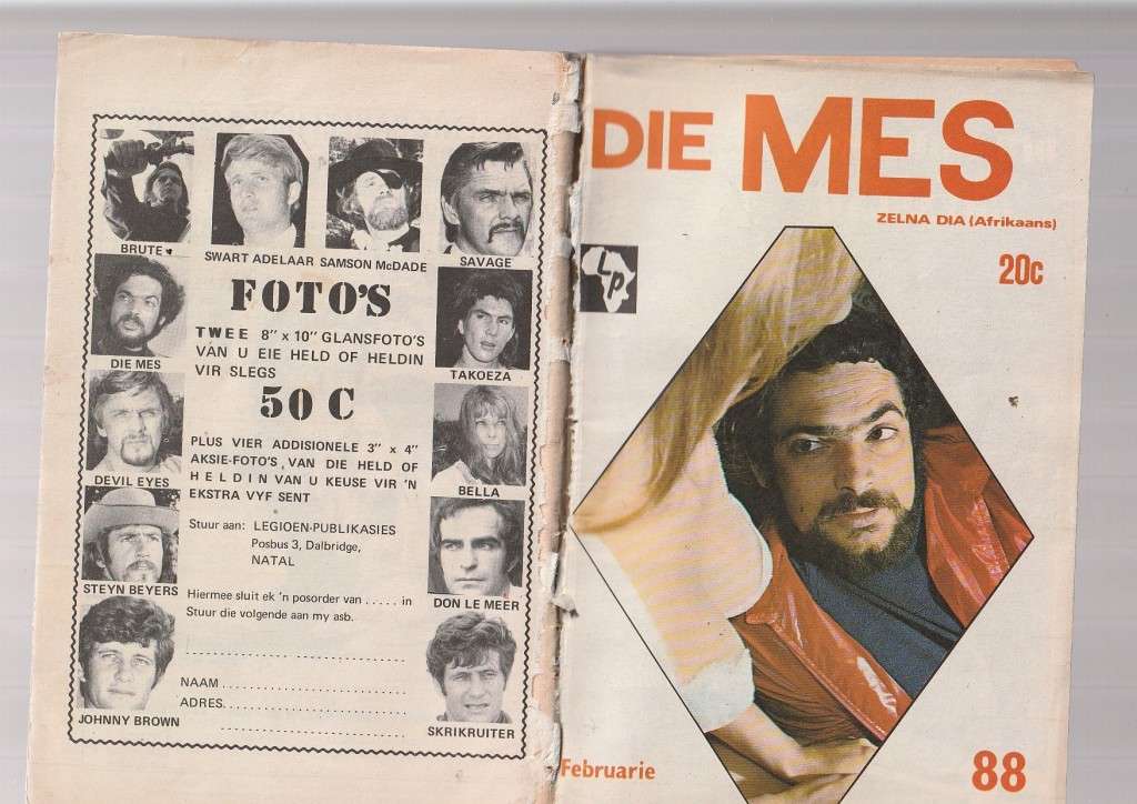 Die Mes nr 88 - Fotoverhaal