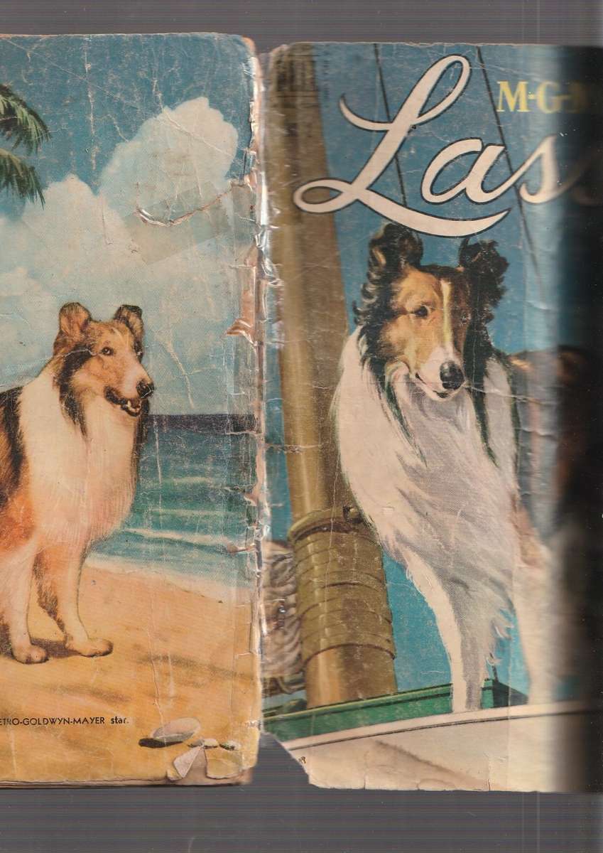 Lassie no 2 Vintage Atom age comic 1950