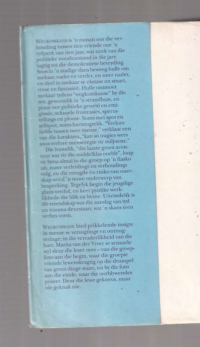 Wegkomkans - Marita van der Vyver  - roman