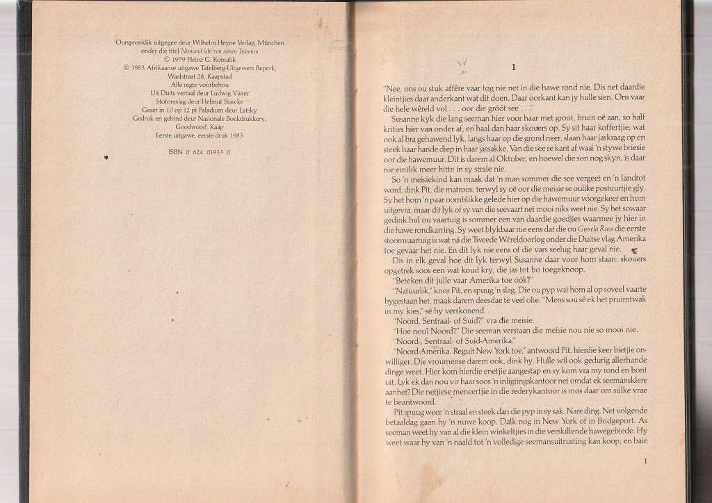 Konsalik - Niemand leef van drome