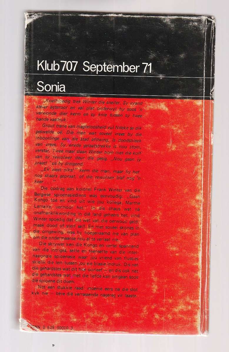 Sonia - Johan C Louw - Klub707 Speurverhaal