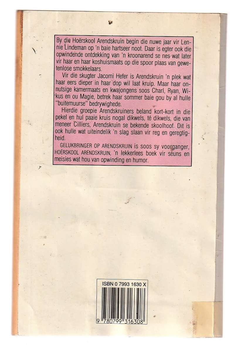 Gelukbringer op Arendskruin - Hesna Nel  - Nr 2 Arendskruin reeks