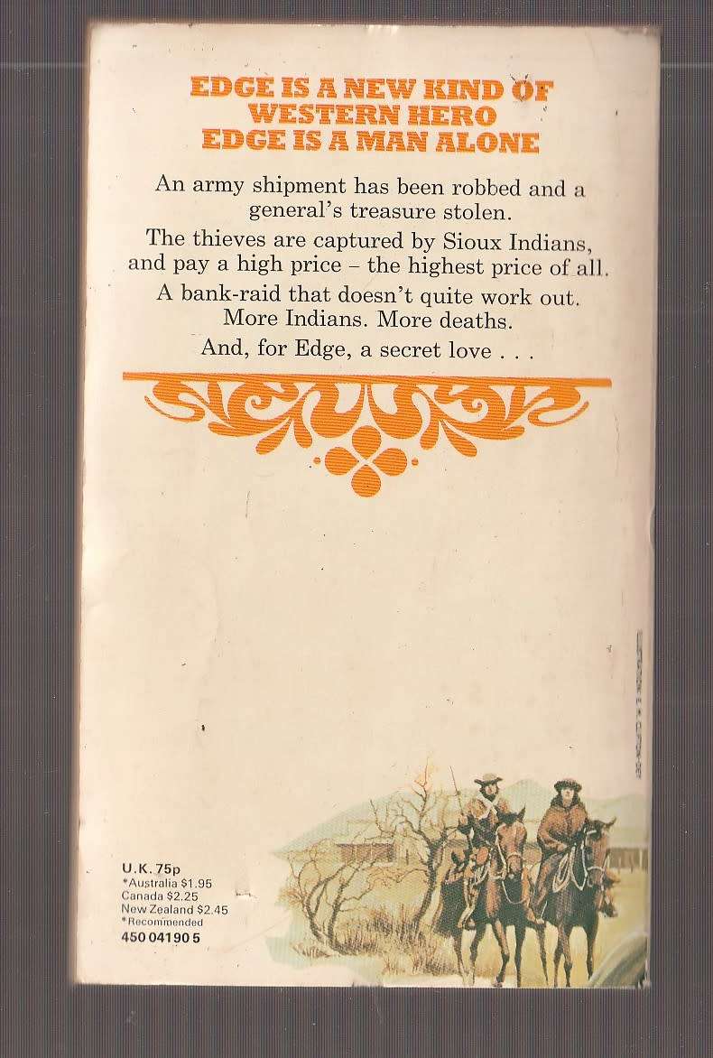 Bloody Summer - George G Gilman - Edge Western no 9