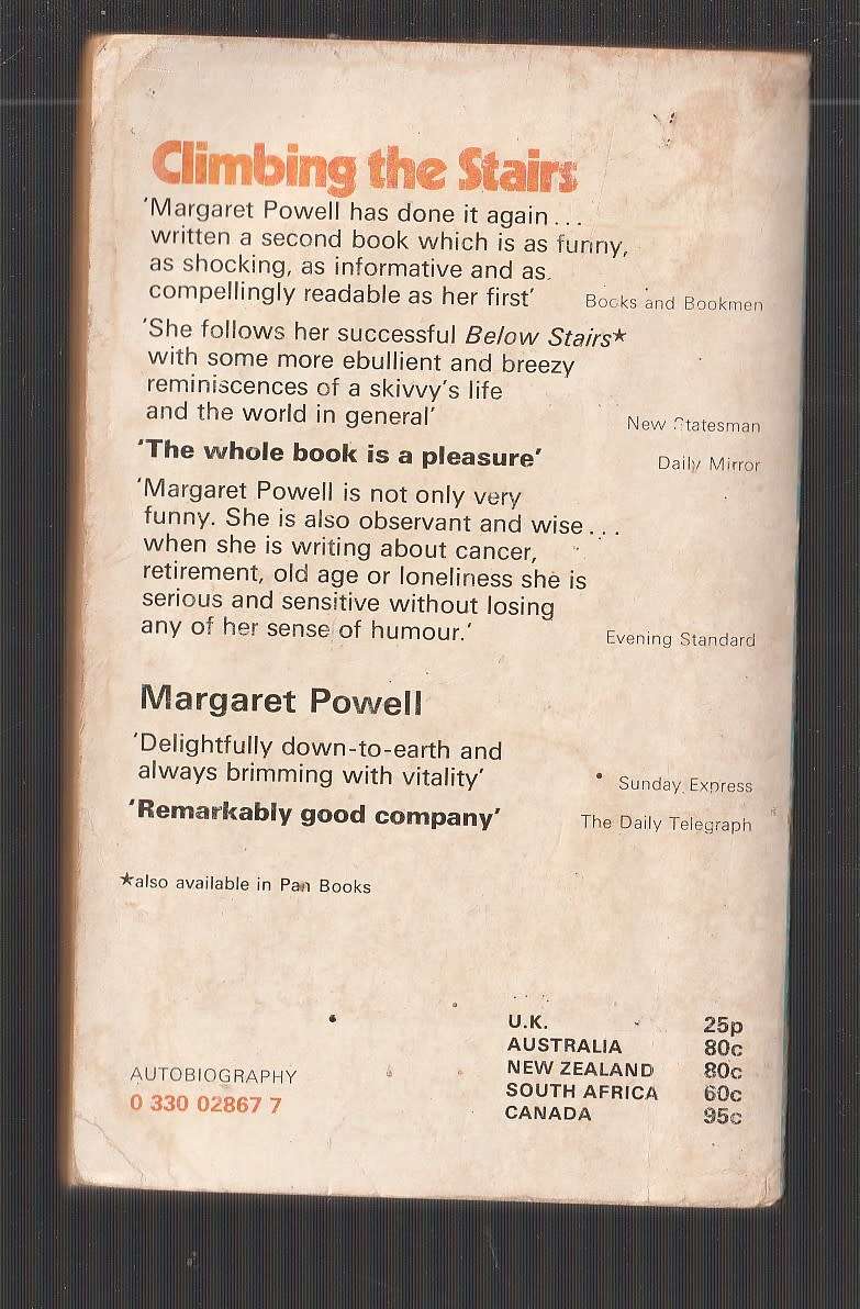 Climbing the Stairs - Margaret Powell