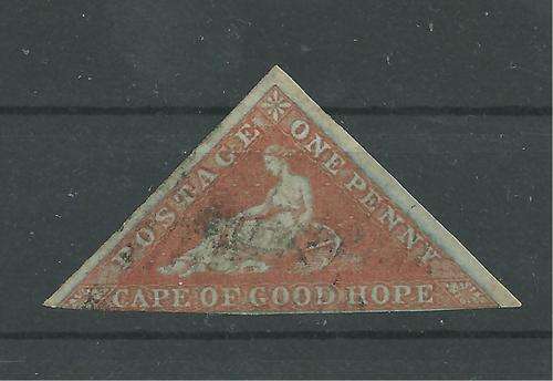 1853 COGH 4d LIGHTLY BLUED PAPER USED CAT R2800