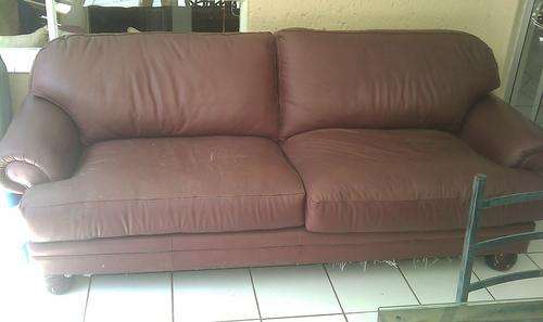 Leather Couch