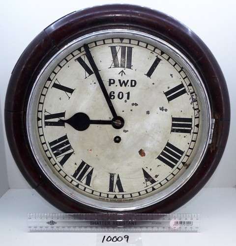 OLD WALL CLOCK from Old Public Works Department days!!!